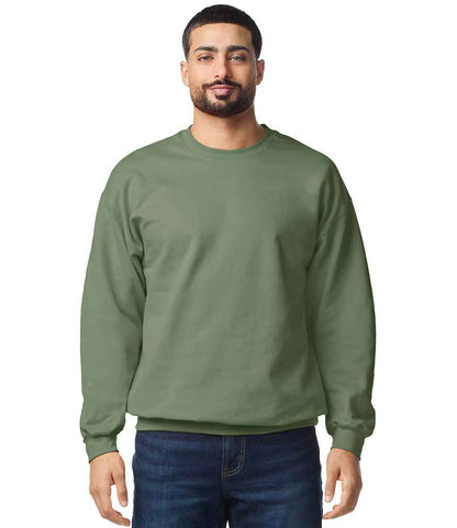 Gildan Gildan SoftStyle® Midweight Crew Neck Sweatshirt Military Green