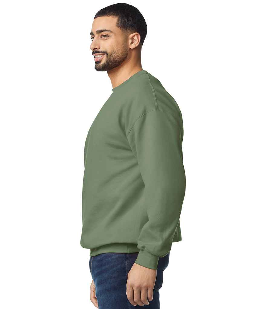 Gildan Gildan SoftStyle® Midweight Crew Neck Sweatshirt Military Green