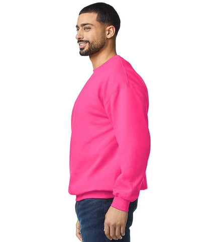 Gildan Gildan SoftStyle® Midweight Crew Neck Sweatshirt Pink Lemonade