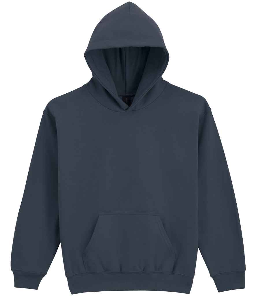 Gildan Kids SoftStyle® Midweight Hoodie in Dark Heather