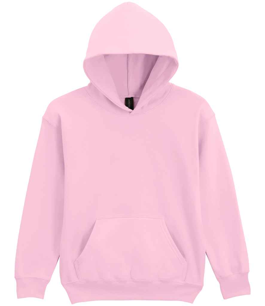 Gildan Kids SoftStyle® Midweight Hoodie in Light Pink