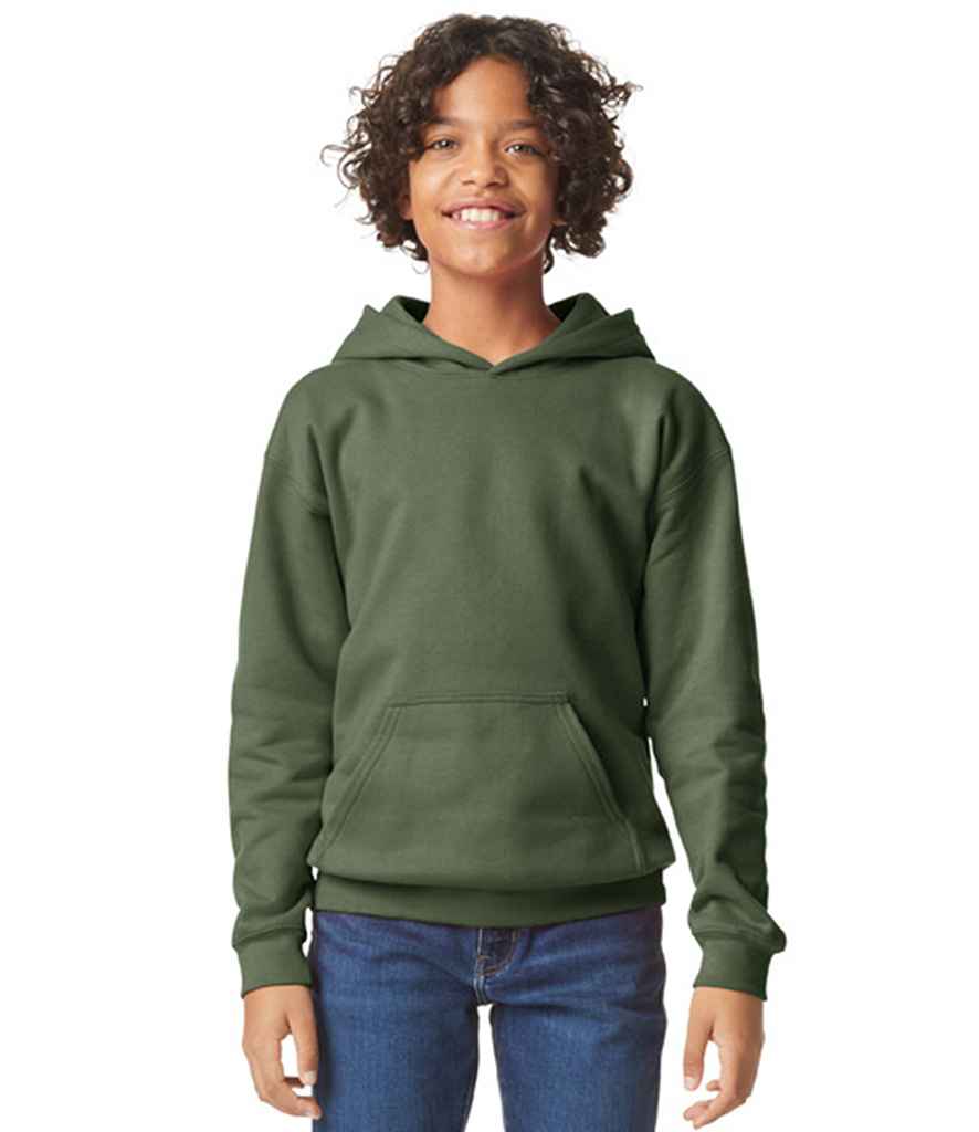 Gildan Gildan Kids SoftStyle® Midweight Hoodie Military Green