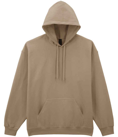 Gildan SoftStyle® Midweight Hooded Sweatshirt in Brown Savana