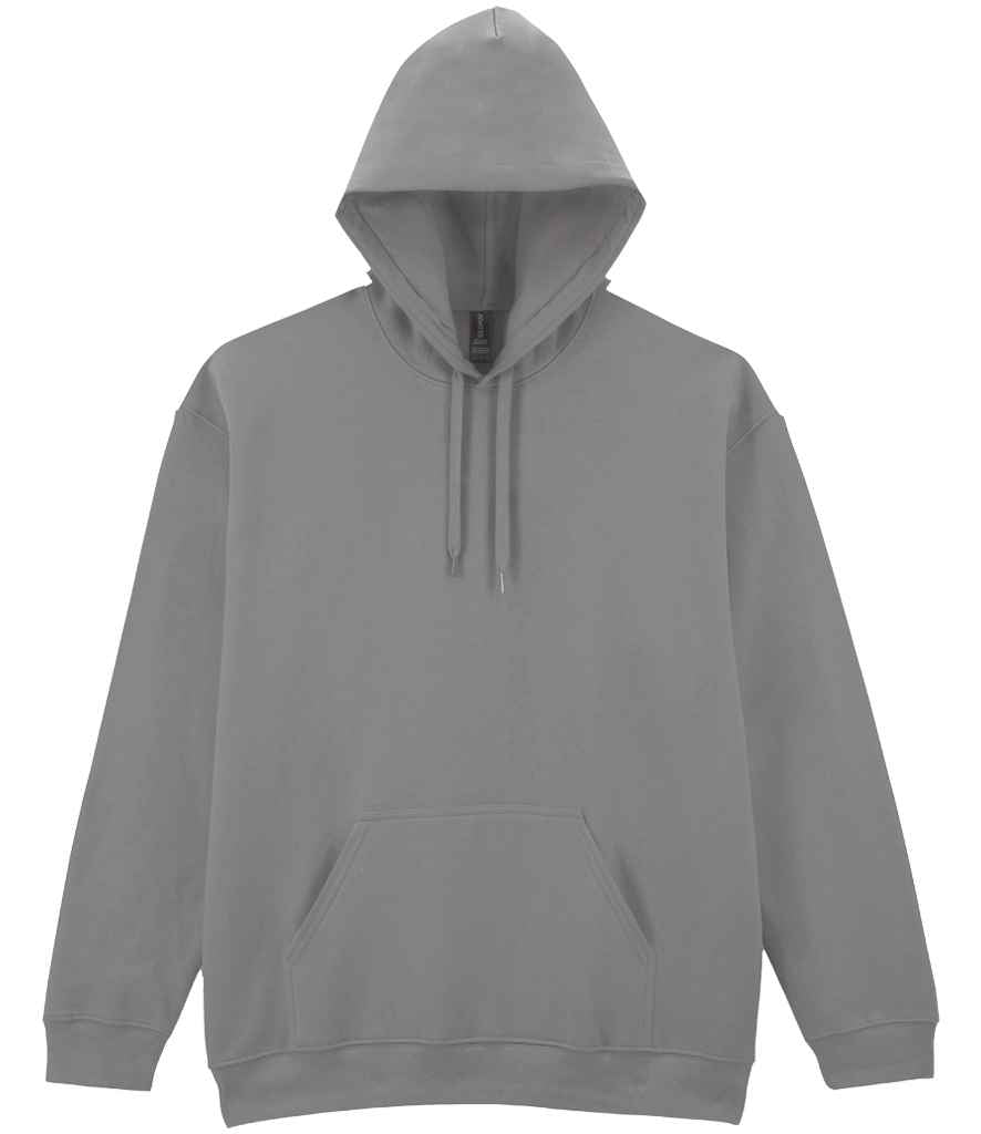 Gildan SoftStyle® Midweight Hooded Sweatshirt in Cement