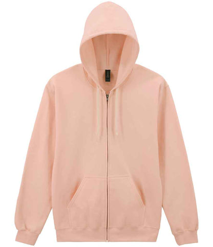 Gildan SoftStyle® Midweight Full Zip Hooded Sweatshirt in Dusty Rose