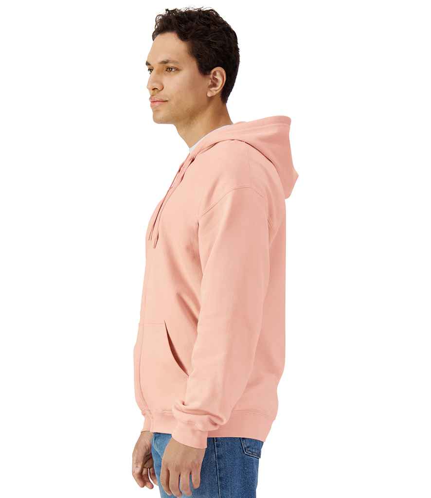 Gildan Gildan SoftStyle® Midweight Full Zip Hooded Sweatshirt Dusty Rose