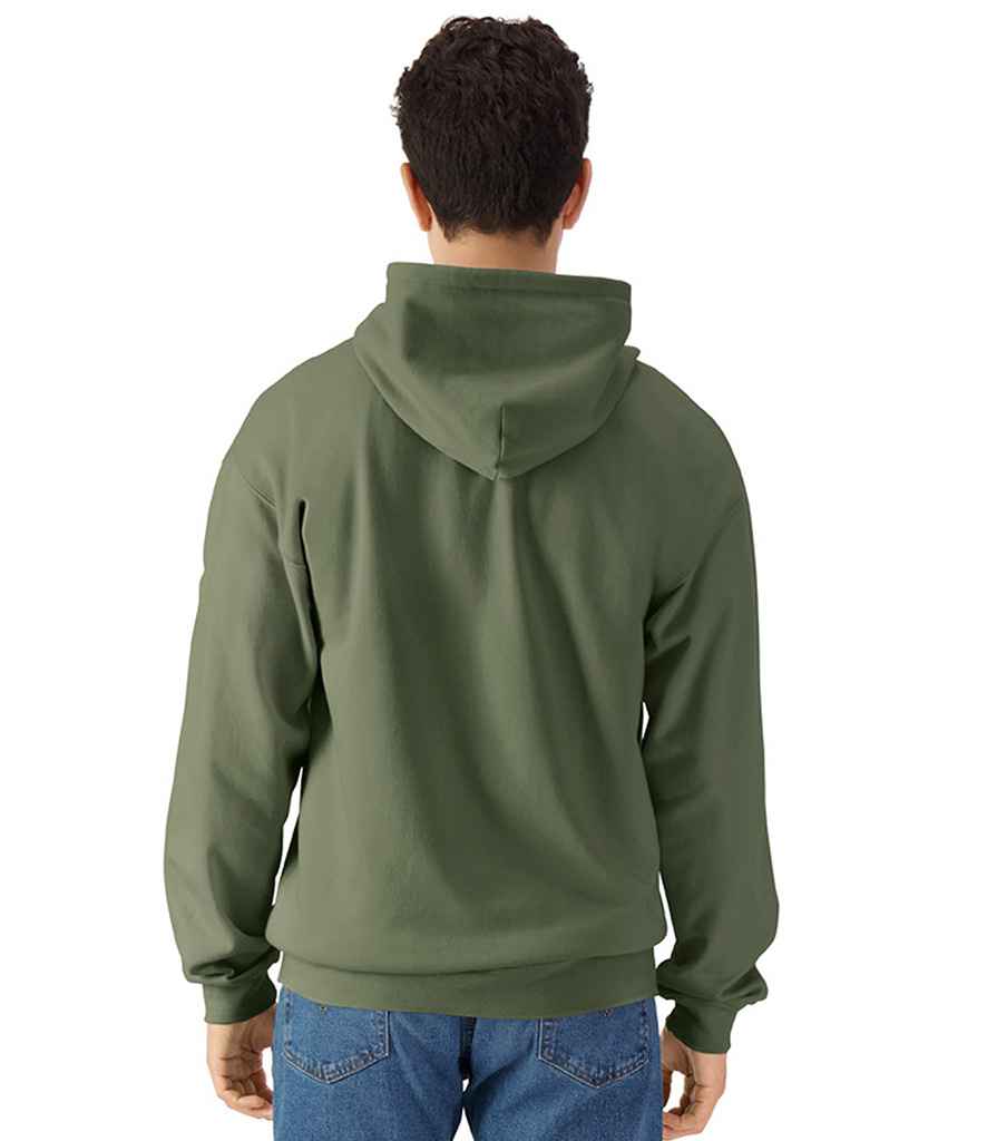 Gildan Gildan SoftStyle® Midweight Full Zip Hooded Sweatshirt Military Green