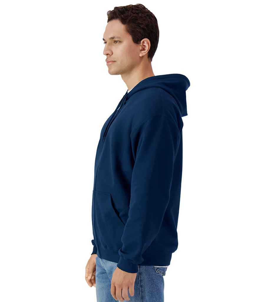 Gildan Gildan SoftStyle® Midweight Full Zip Hooded Sweatshirt Navy