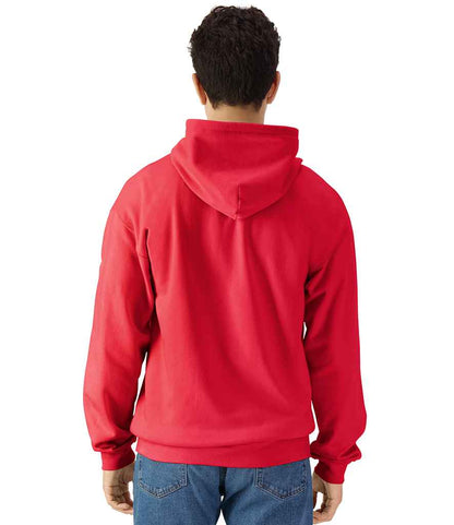 Gildan Gildan SoftStyle® Midweight Full Zip Hooded Sweatshirt Red