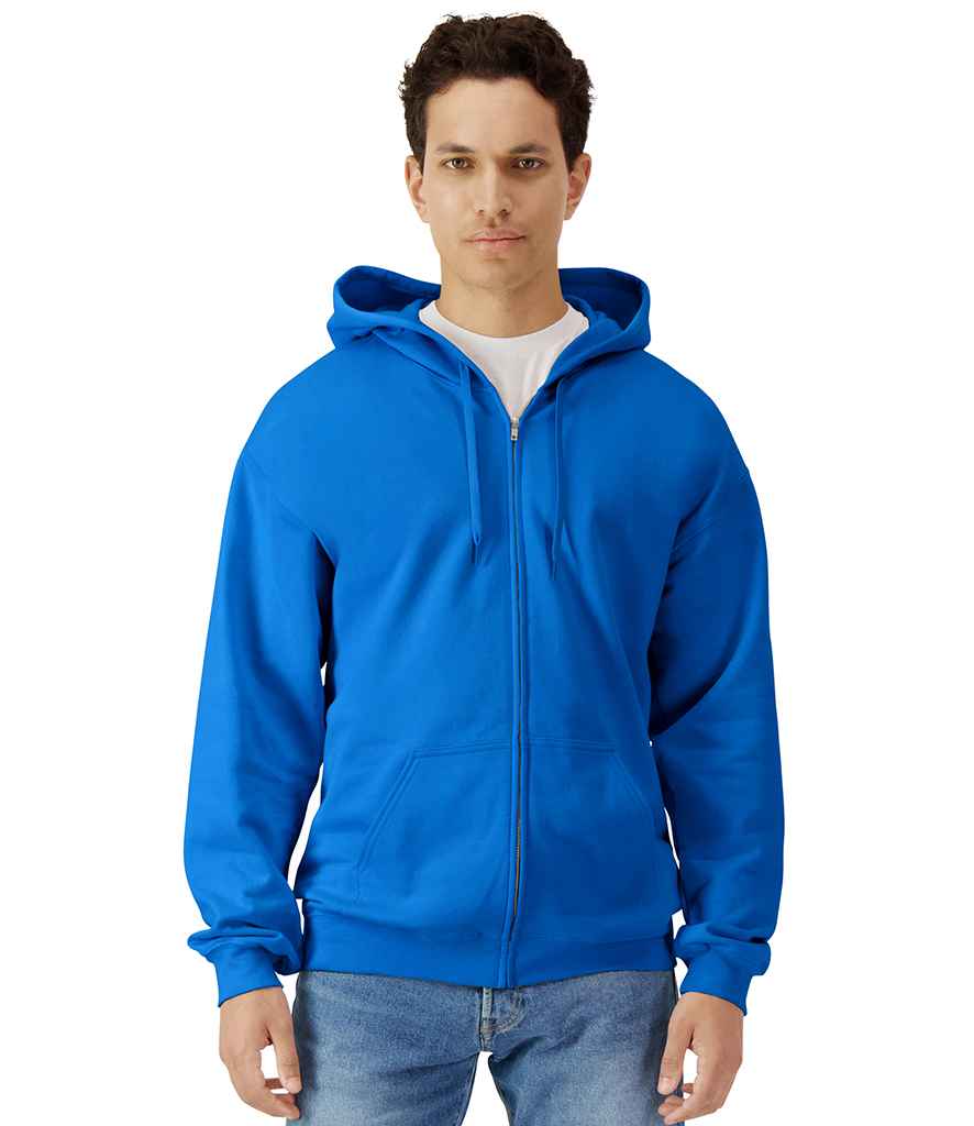 Gildan Gildan SoftStyle® Midweight Full Zip Hooded Sweatshirt Royal Blue