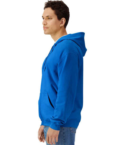 Gildan Gildan SoftStyle® Midweight Full Zip Hooded Sweatshirt Royal Blue