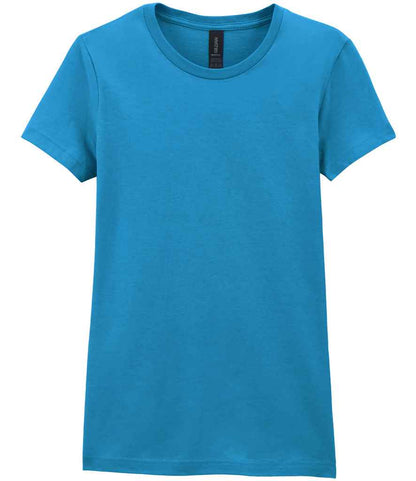 Gildan Ladies SoftStyle® T-Shirt in Antique Sapphire