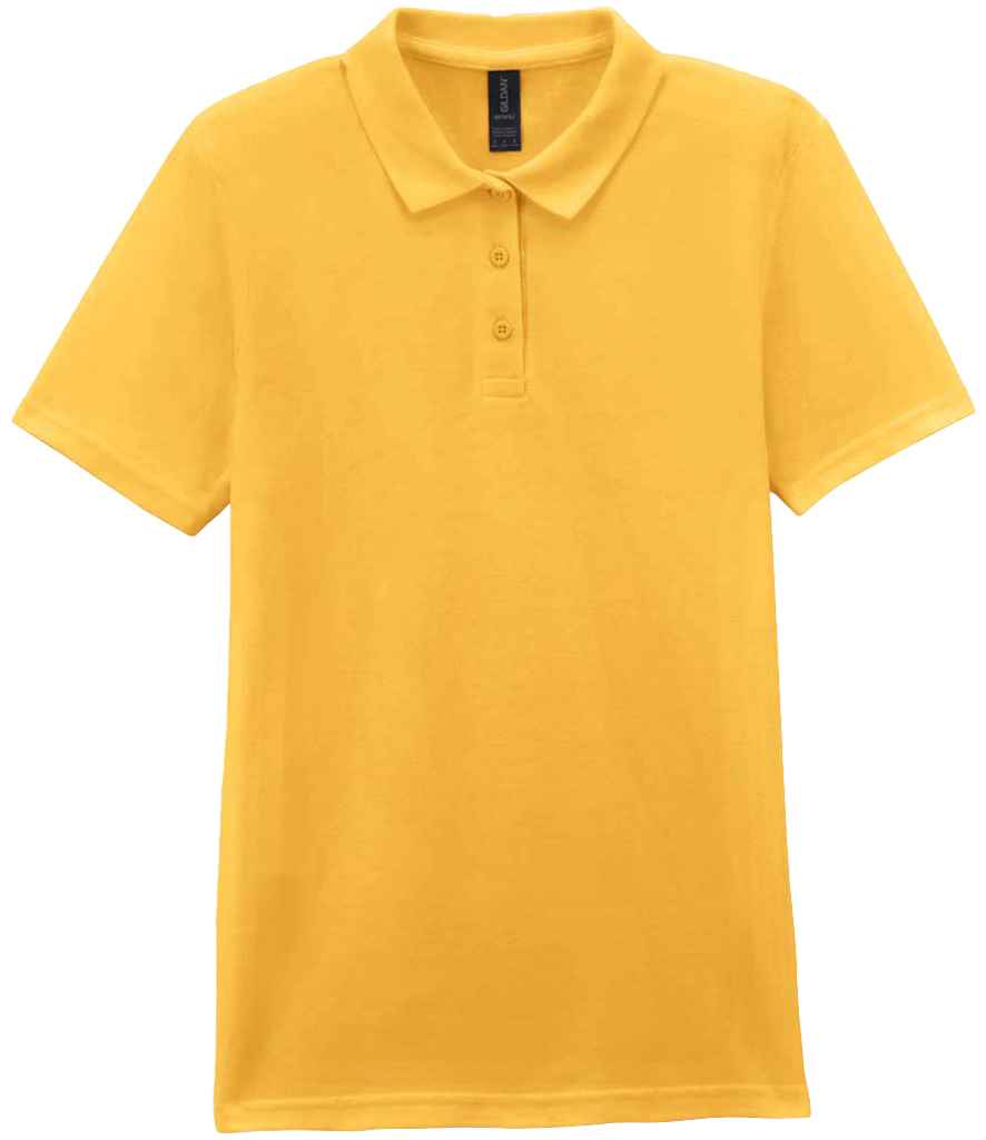 Gildan Gildan Ladies SoftStyle® Double Piqué Polo Shirt Daisy
