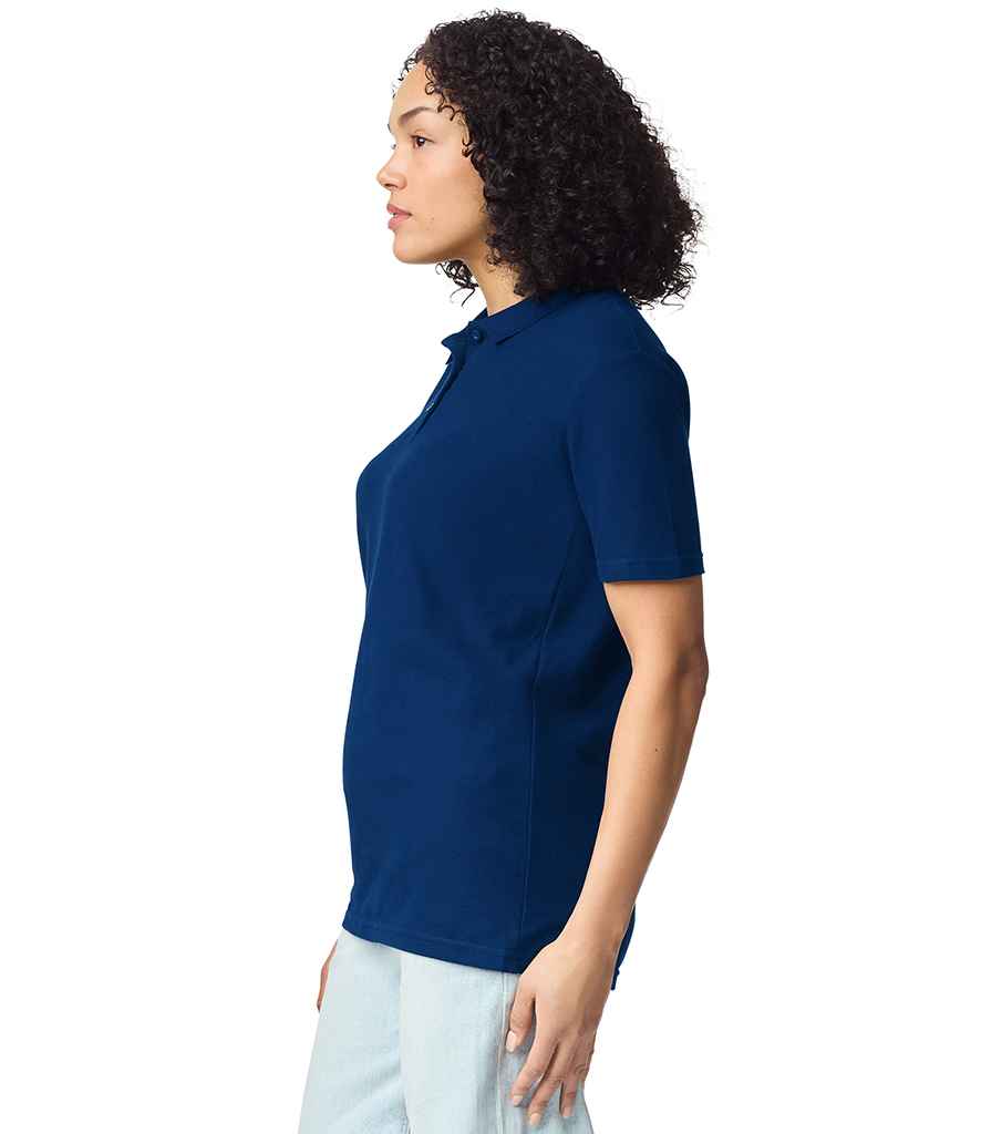 Gildan Gildan Ladies SoftStyle® Double Piqué Polo Shirt Navy