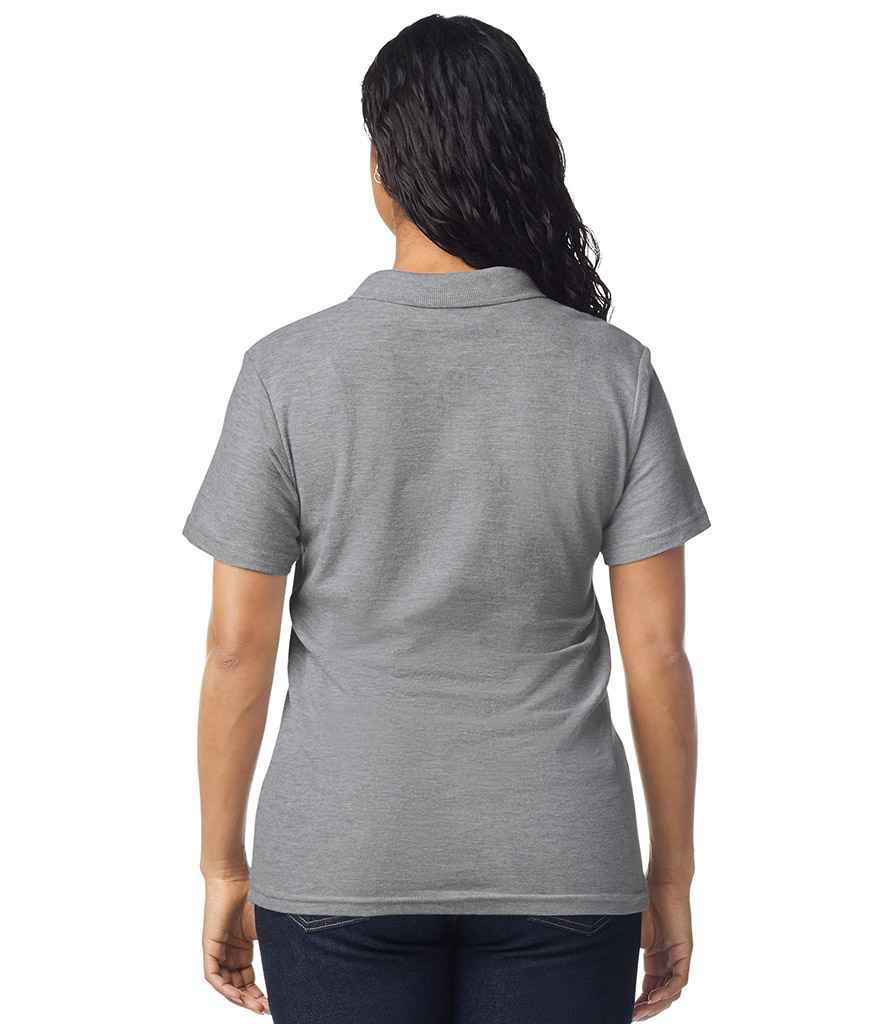 Gildan Gildan Ladies SoftStyle® Double Piqué Polo Shirt Sport Grey
