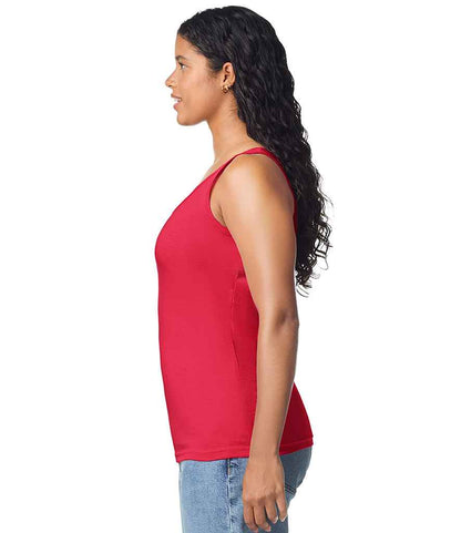 Gildan Gildan Ladies SoftStyle® Tank Top Cherry Red