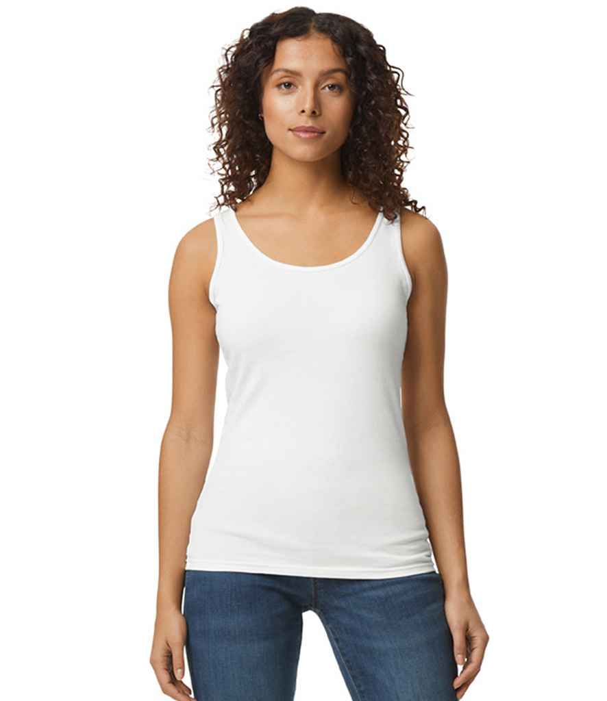 Gildan Gildan Ladies SoftStyle® Tank Top White