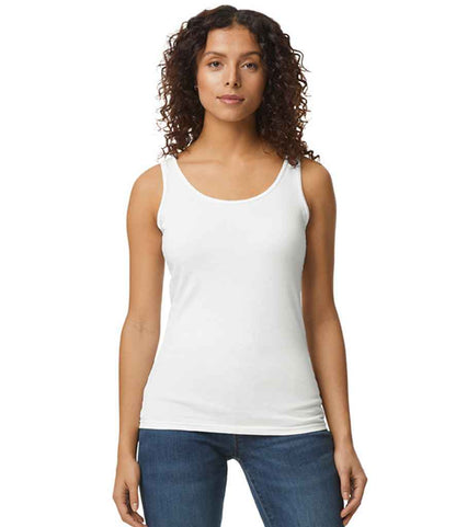 Gildan Gildan Ladies SoftStyle® Tank Top White