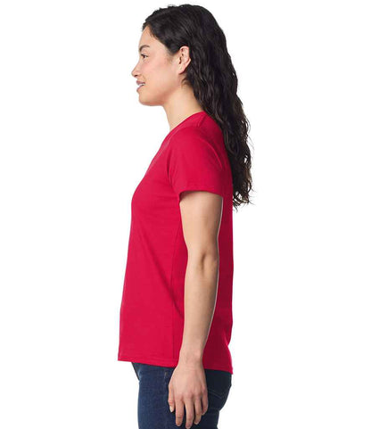 Gildan Gildan Ladies SoftStyle® Midweight T-Shirt Red