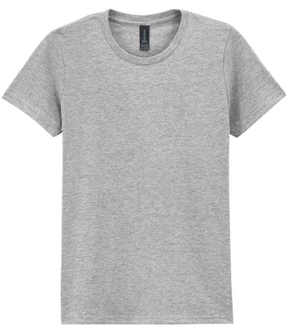 Gildan Ladies SoftStyle® Midweight T-Shirt in Sport Grey