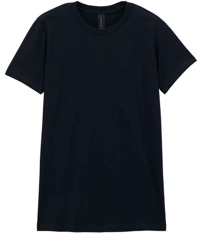 Gildan Ladies SoftStyle® CVC T-Shirt in Pitch Black