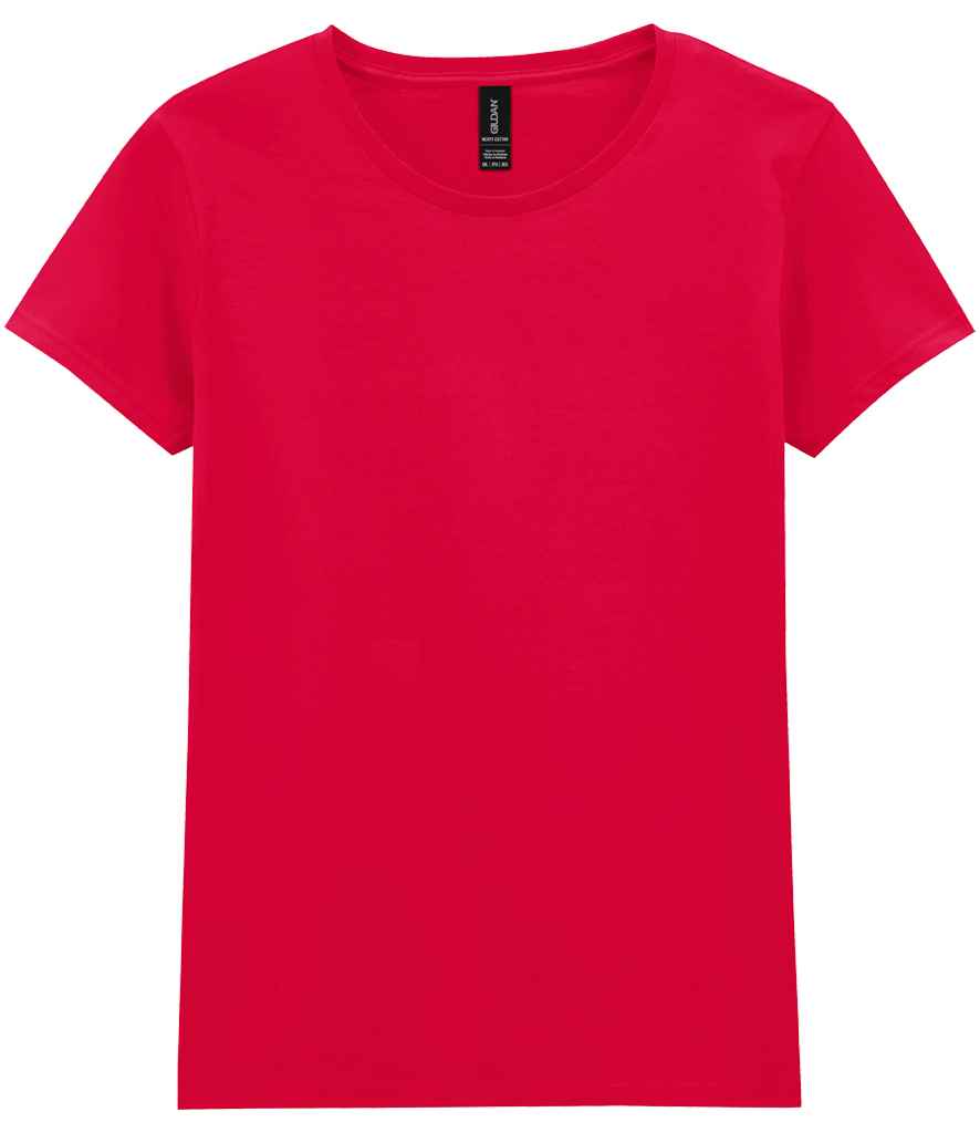 Gildan Ladies Heavy Cotton™ T-Shirt in Red
