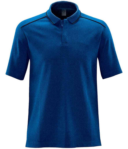 Stormtech Endurance HD Polo Shirt in Azure/Black