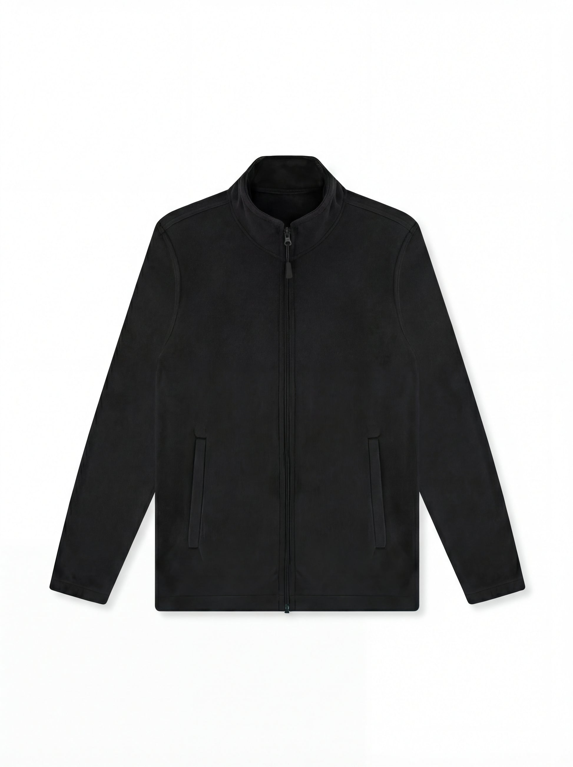 Uneek Eco Full Zip Fleece Jacket Black