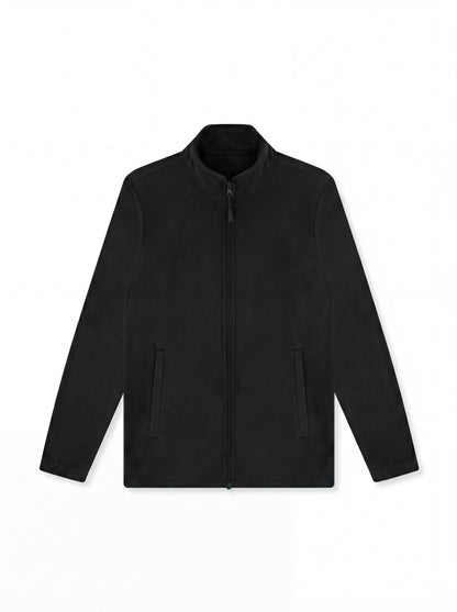 Uneek Eco Full Zip Fleece Jacket Black