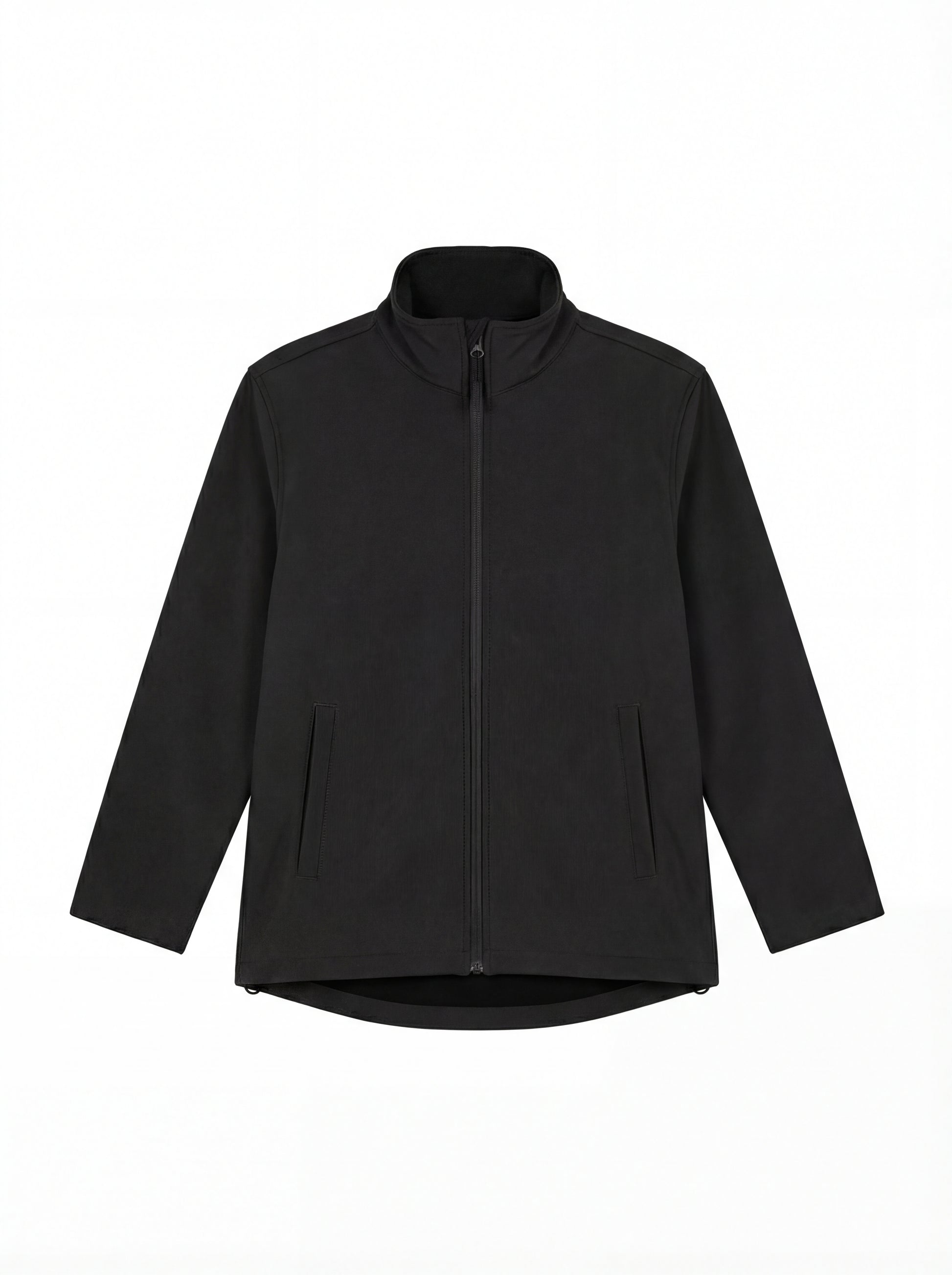 Uneek Eco Full Zip Softshell Jacket Black