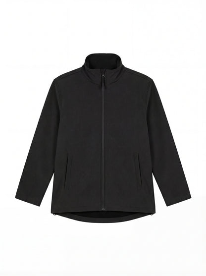 Uneek Eco Full Zip Softshell Jacket Black