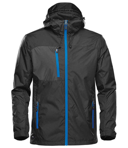 Stormtech Olympia Shell Jacket in Black/Azure