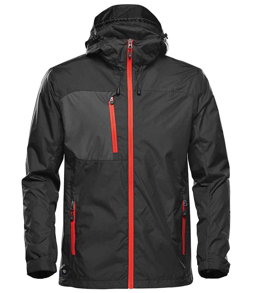 Stormtech Olympia Shell Jacket in Black/Bright Red
