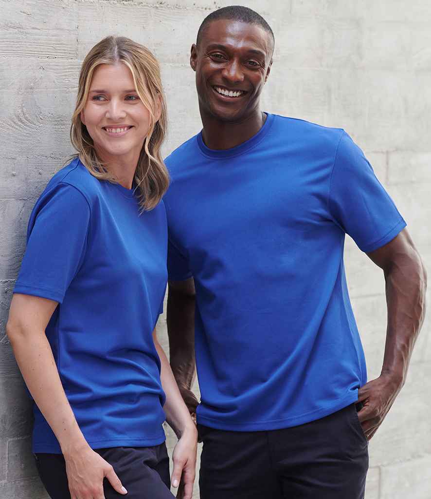 Henbury Henbury Unisex Coolplus® Wicking Piqué T-Shirt Royal Blue