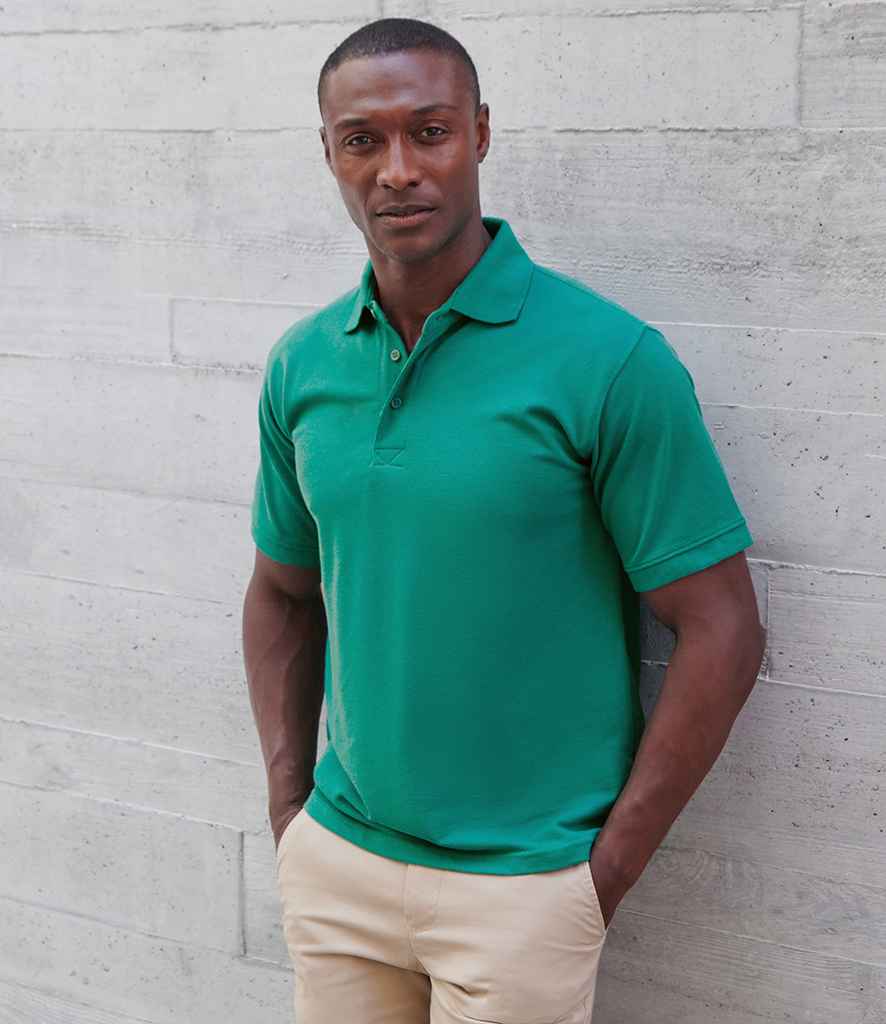 Henbury Henbury Heavy Poly/Cotton Piqué Polo Shirt Jade