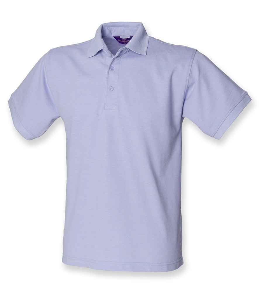 Henbury Henbury Heavy Poly/Cotton Piqué Polo Shirt Lavender