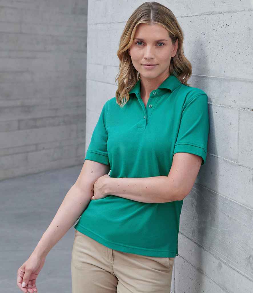 Henbury Henbury Ladies Poly/Cotton Piqué Polo Shirt Jade