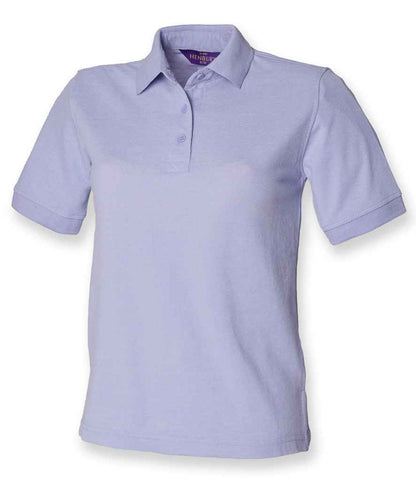 Henbury Henbury Ladies Poly/Cotton Piqué Polo Shirt Lavender