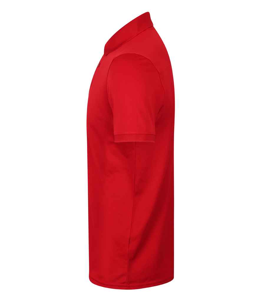 Henbury Slim Fit Stretch Microfine Piqué Polo Shirt