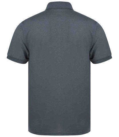 Henbury Recycled Polyester Piqué Polo Shirt