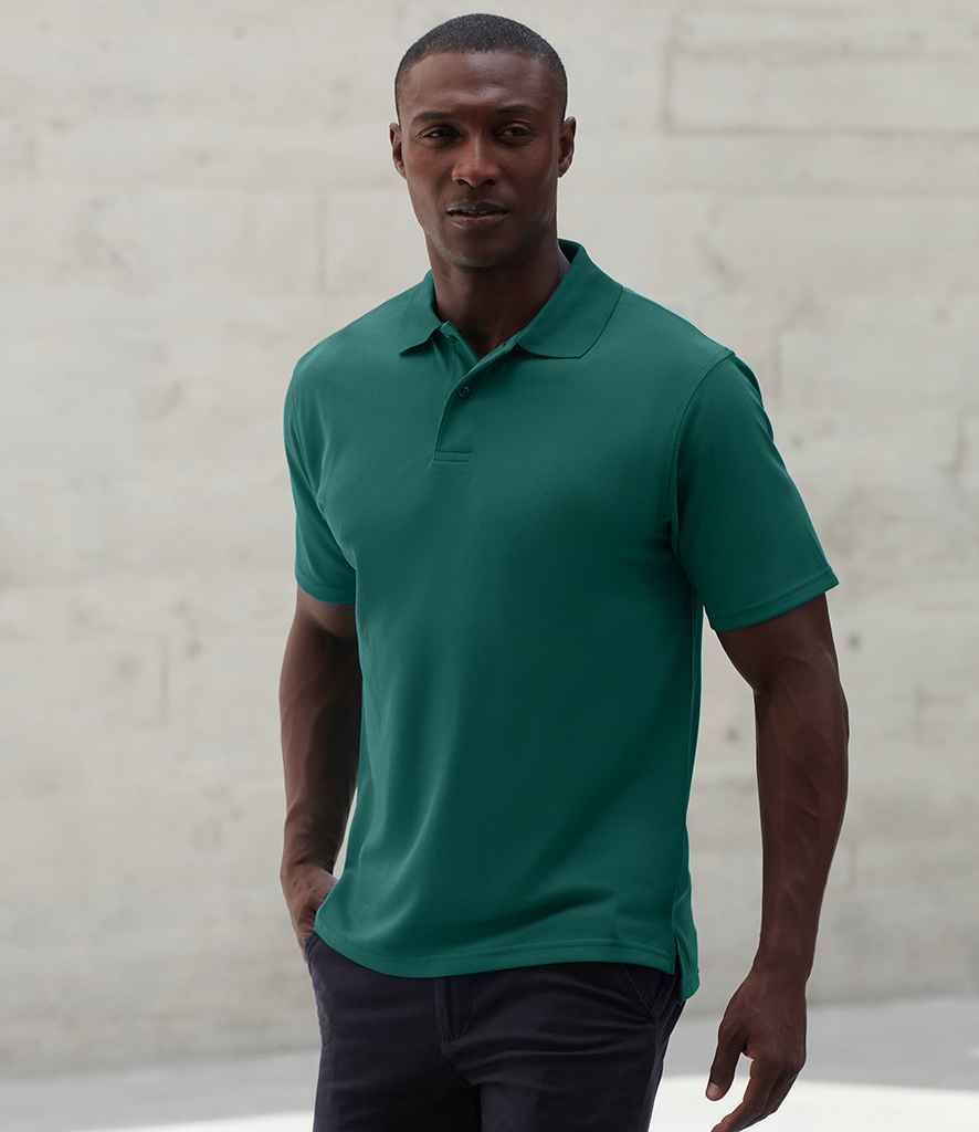 Henbury Henbury Coolplus® Wicking Piqué Polo Shirt Teal