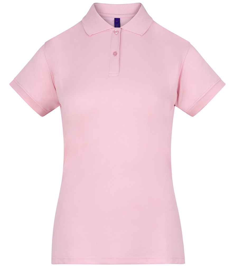 Henbury Ladies Coolplus® Wicking Piqué Polo Shirt