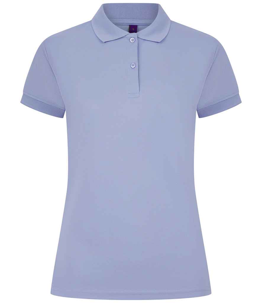 Henbury Henbury Ladies Coolplus® Wicking Piqué Polo Shirt Lavender