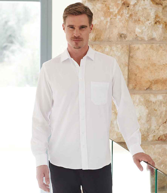 Henbury Henbury Long Sleeve Wicking Shirt