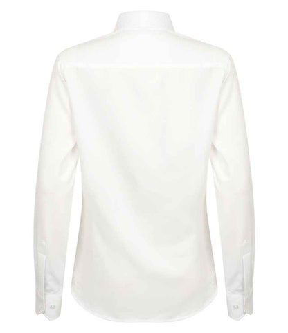Henbury Ladies Long Sleeve Wicking Shirt