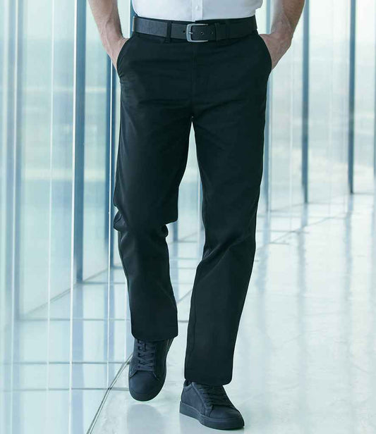 Henbury 65/35 Flat Fronted Chino Trousers