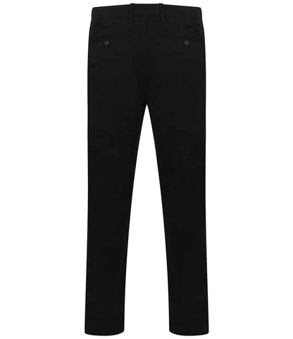Henbury Stretch Flex Waistband Chino Trousers