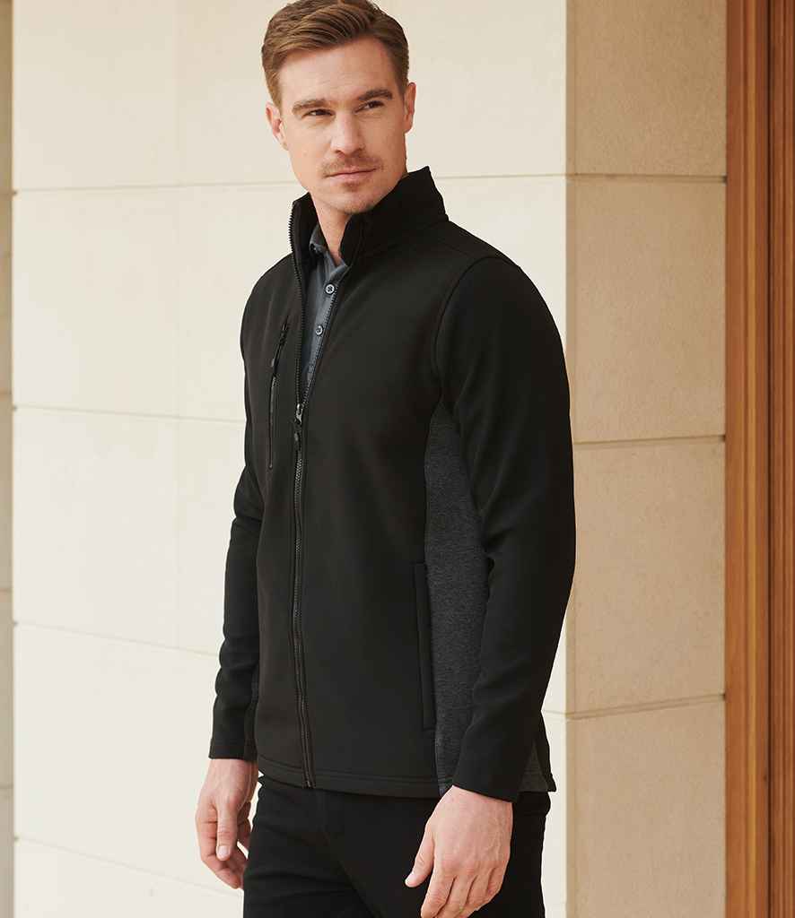 Henbury Henbury Unisex Contrast Soft Shell Jacket