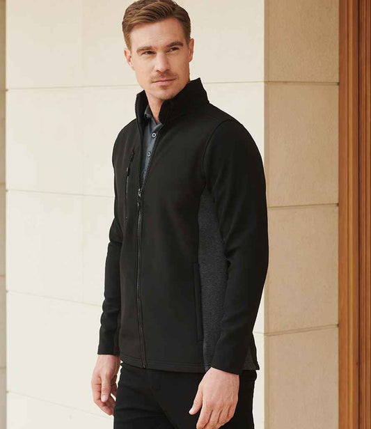 Henbury Henbury Unisex Contrast Soft Shell Jacket
