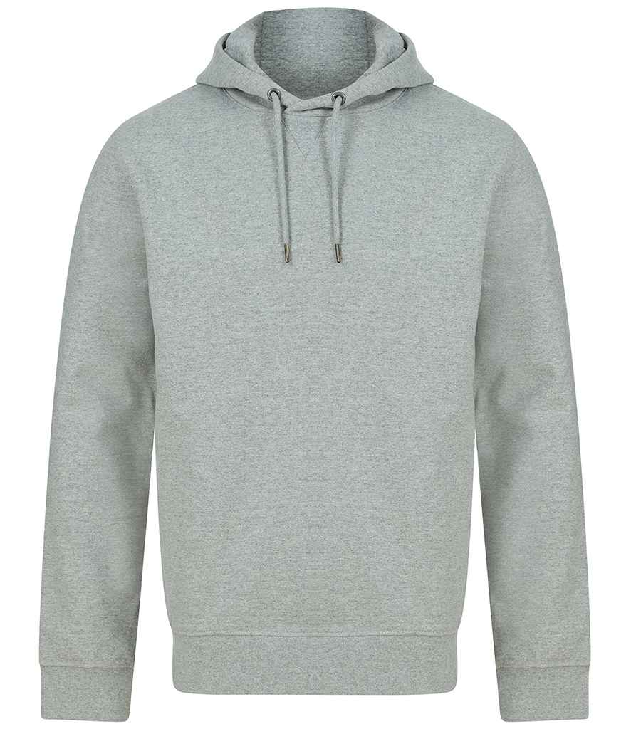 Henbury Henbury Unisex Sustainable Hoodie Heather Grey